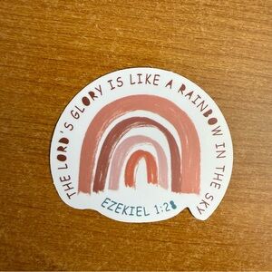 Inspirational‎ Rainbow Sticker